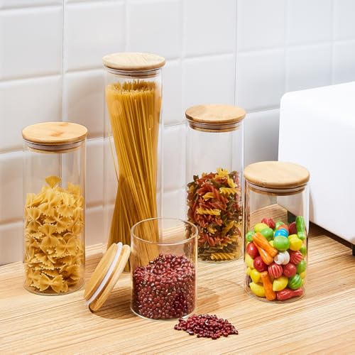 17oz Glass Food Storage Jars (12 Count)