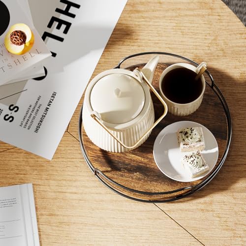 2 Pack 9'' 11'' Lazy Susan Turntable Organizer for Table Top Cabinet (9in+11in 2 Pack)
