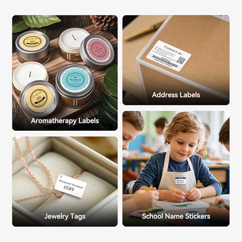 B1 Label Maker Machine with Tape for Home and School