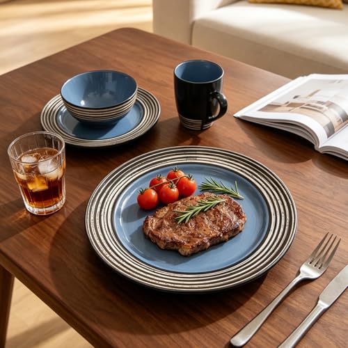 HomeVss 16 Piece Dinnerware Set