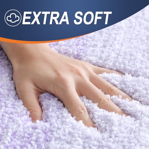 Bathroom Runner Rug 70x20 (70" X 20" / Light Purple)