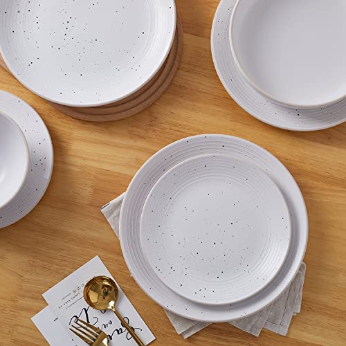Lauren Modern Stoneware 32 (32-Piece Service for 8 / Off-White)