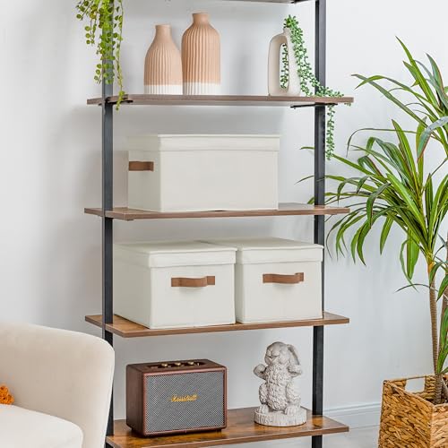 Closet Storage Bins (Ivory / Large)