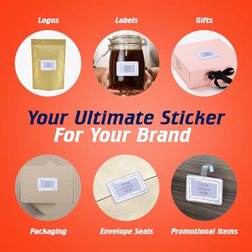 100 Custom Vinyl Stickers (100 Count)