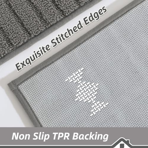 Kitchen Rugs 20"x48" (Grey / 20" X 48" (Rectangular))