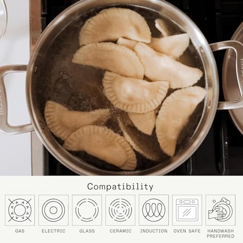 Cookware 6 Quart Stainless Steel Stock Pot With Lid (6 QT - Stock Pot)