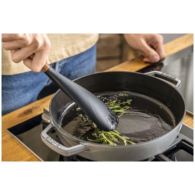 Twin Cooking Spoon (Matte Black - Cooking Spoon / 4 Pack)