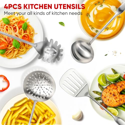 Newness 4 Pcs Cooking Utensils Set