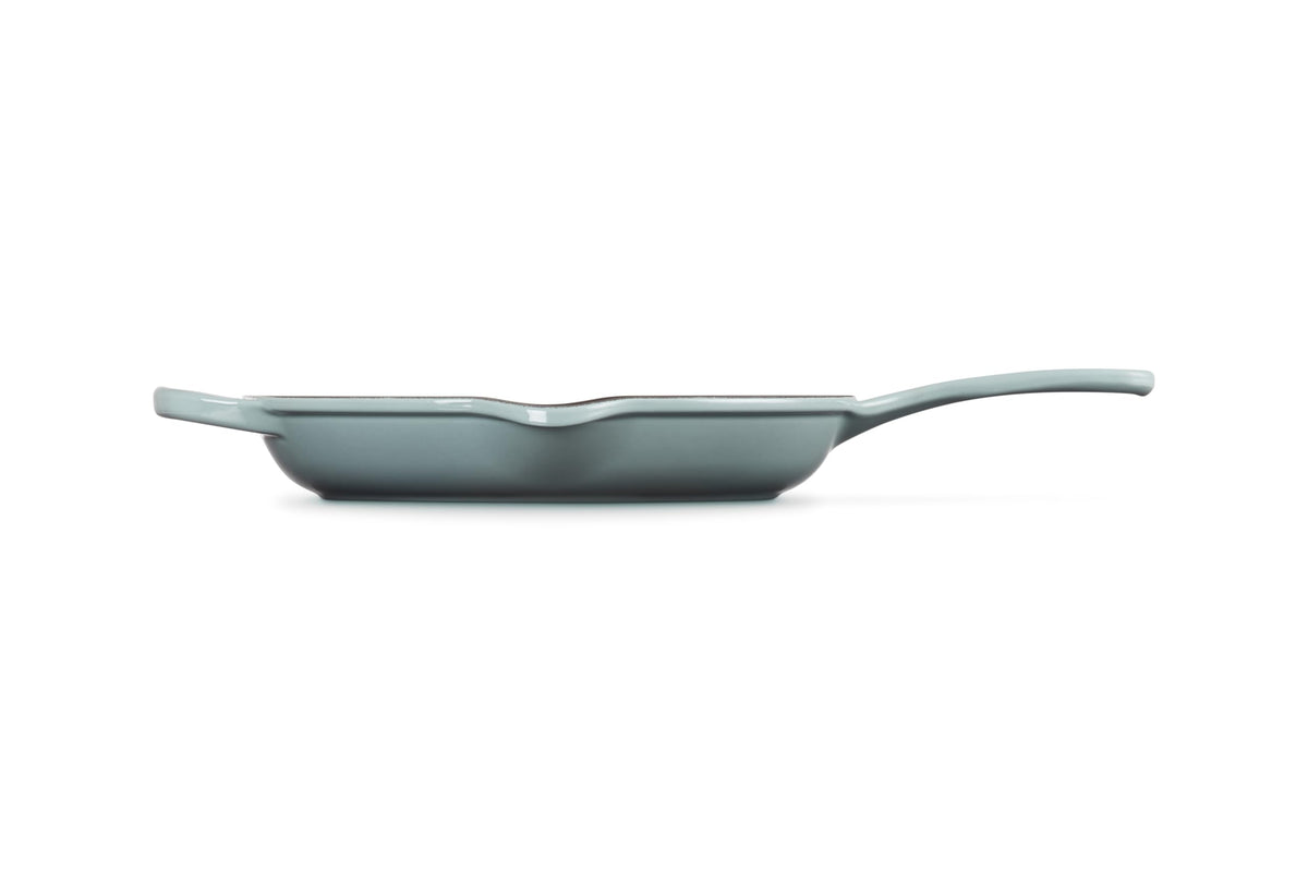 Enameled Cast Iron Signature Round Skillet (10.25" / Sea Salt)