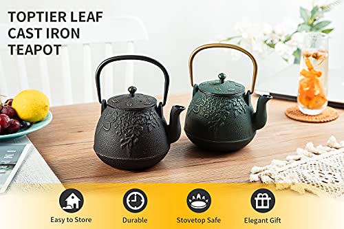 Tea Kettle for Stove Top (54 oz / Black)