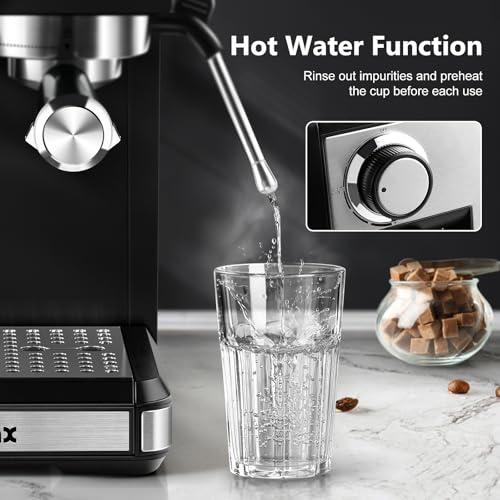 Espresso Machine with Grinder (Dark-Pro)