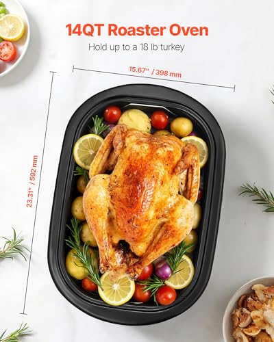 Roaster Oven 14QT Fast (Silver / 14QT)