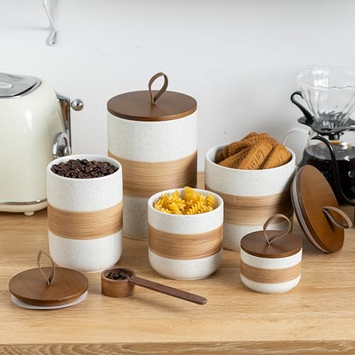 Ceramic Jar with Lid (White / 5 fl.oz)