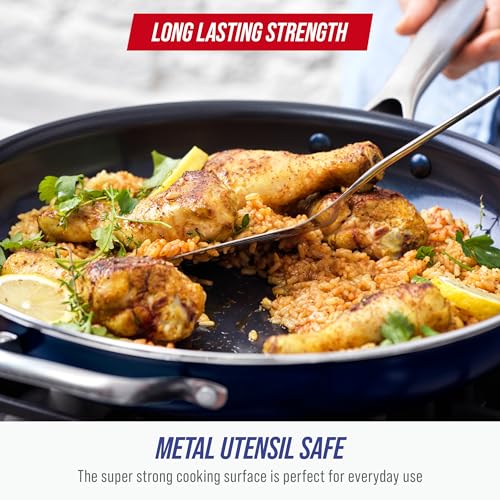 14" Diamond Infused Ceramic Nonstick Frying Pan Skillet (14" Frying Pan Skillet)
