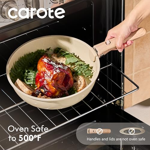 25pcs Ceramic Cookware Set (25pcs / Oatmeal)