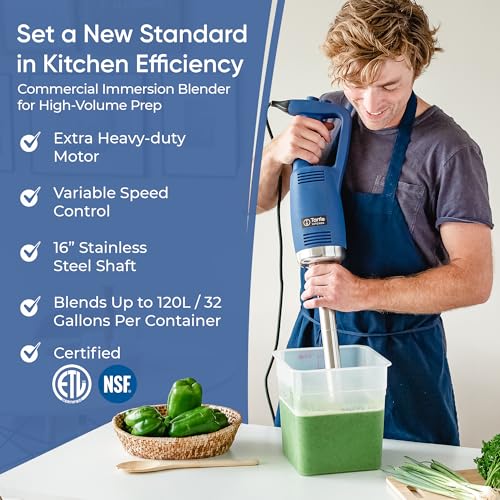 TK Commercial Immersion Blender 750W Heavy Duty for Restaurants