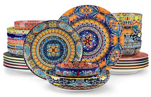 24 Piece Dinnerware Sets (Service for 6 (24 Pcs))