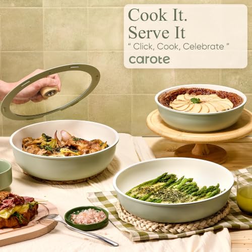 19pcs Pots and Pans Set Non Stick (19 Piece)
