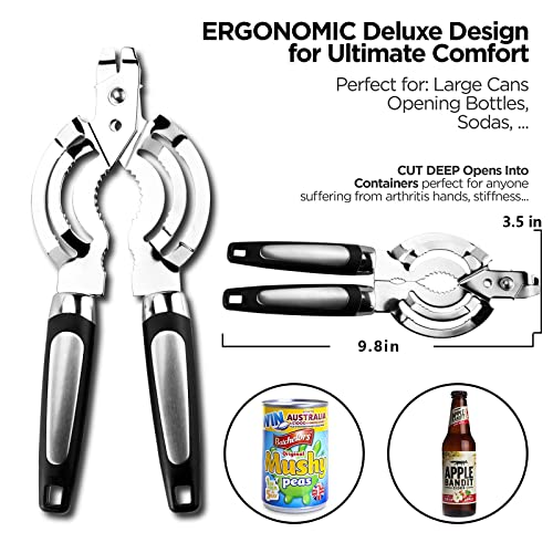 Jar Opener Adjustable Bottle Opener For Seniors with Arthritis