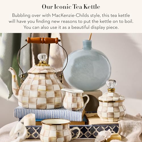 Tea Kettle 2 Quarts (Mocha Check / 2 Quarts)