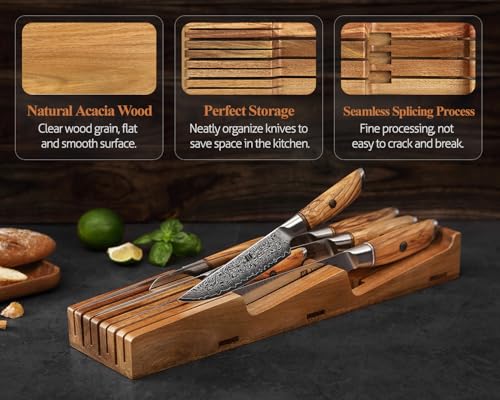 In drawer Knife Block (7-Slot)