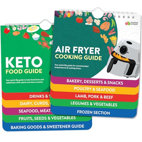 Air Fryer & Keto Cookbook Magnets (2 Count)