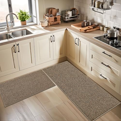 Kitchen Runner Rugs 31"x120" (Taupe / 31" X 120" (Rectangular))