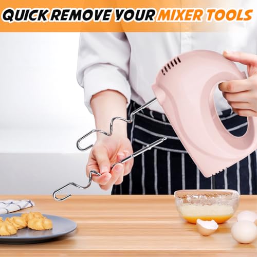 Handmixer Electric Handheld (Pink)