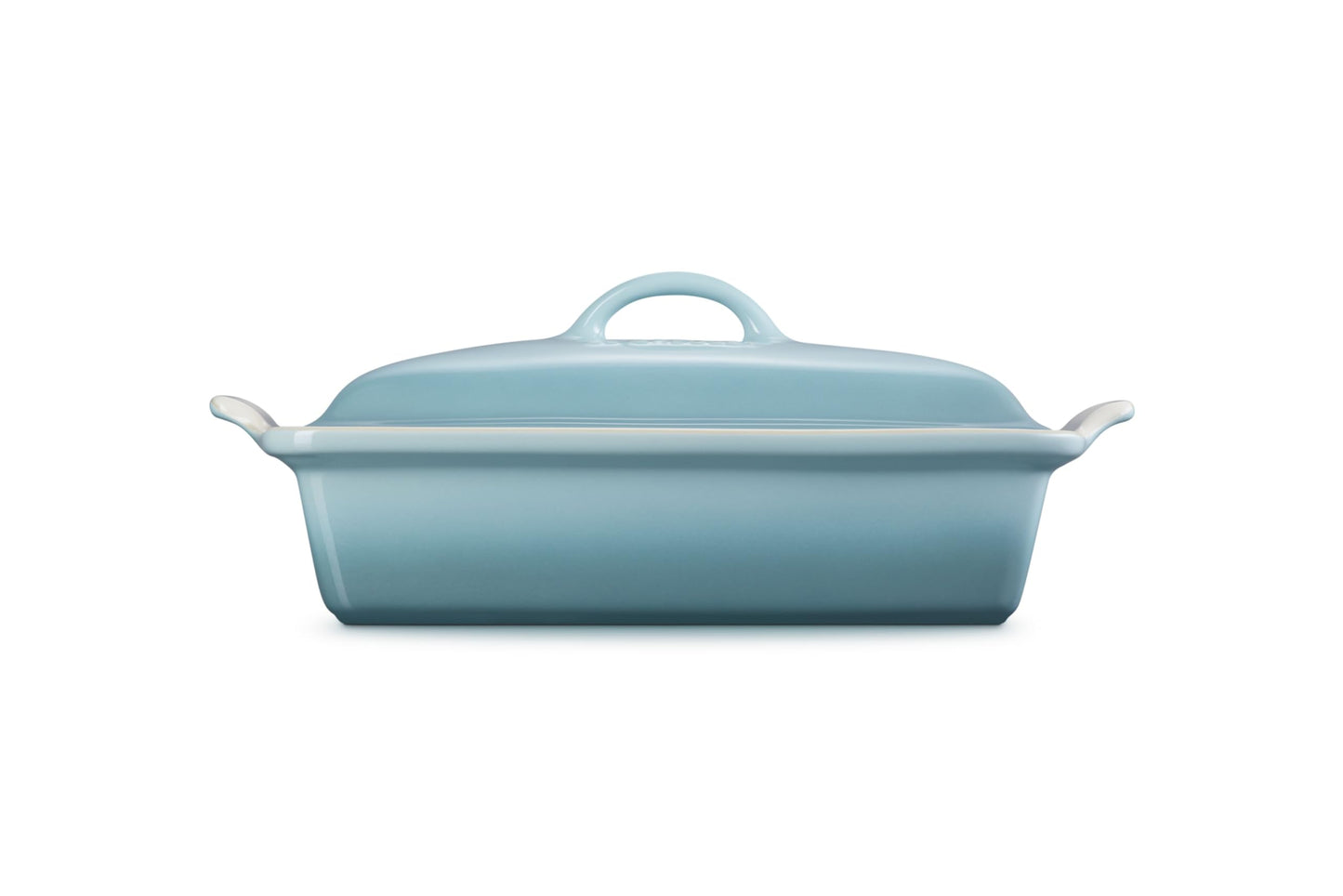 Stoneware Covered Rectangular Casserole (Sea Salt)