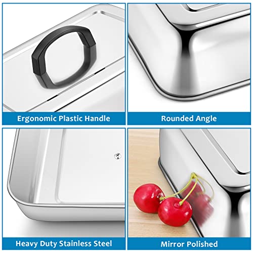Melting Dome 13.3" X 9.8" Stainless Steel Basting Steam Cover