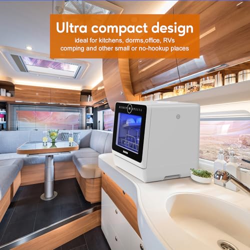 Countertop Dishwasher Water Tank 10 Programs Baby Care Mode Hot Air Drying (new)