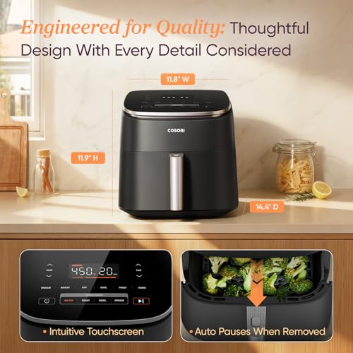 TurboBlaze Air Fryer (Air fryer / Dark Gray)