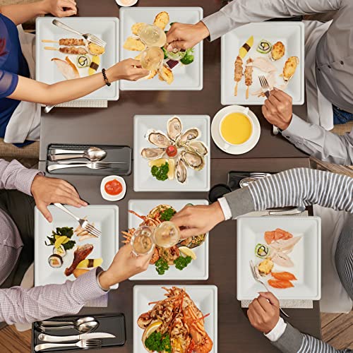120 Pack Compostable Paper Plates Disposable (10 inch and 8 inch)