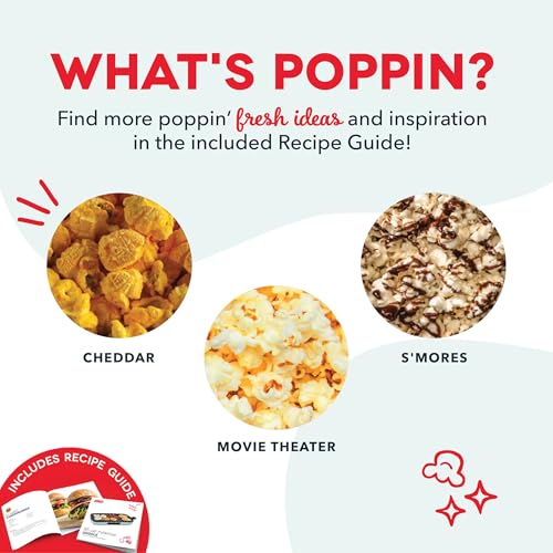 Fresh Pop Popcorn Maker (Red / 16 cups)