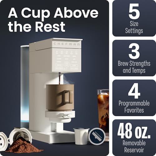 Caffeinator Single Serve Coffee Maker (Concrete)