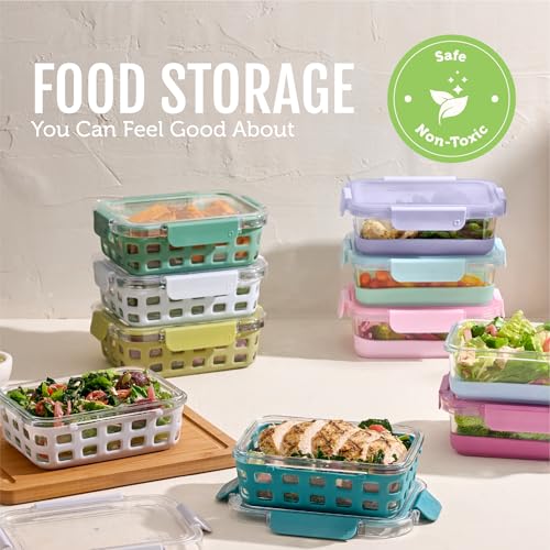 Duraglass 3.4 Cup Glass Meal Prep Containers (Fruit Salad / 3.4 Cup)