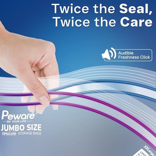 20 Gallon Extra Large Storage Bags (100 Count)