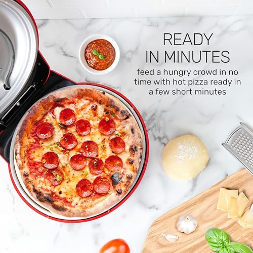 Homecraft Stone Baked Pizza Oven (Red Pizza)