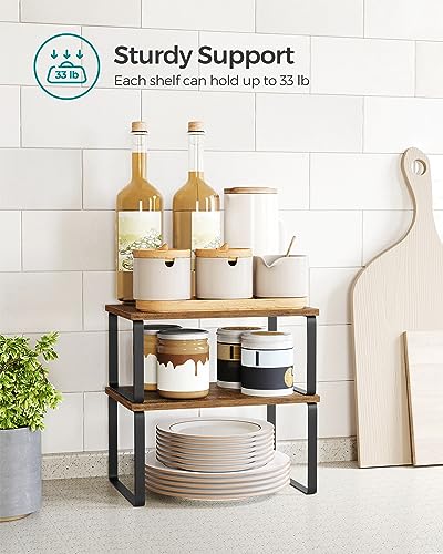 Cabinet Organizer Shelf (2 Count)