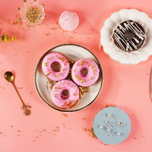 Gold and Silver Sugar Sprinkles (4.58 Ounce)