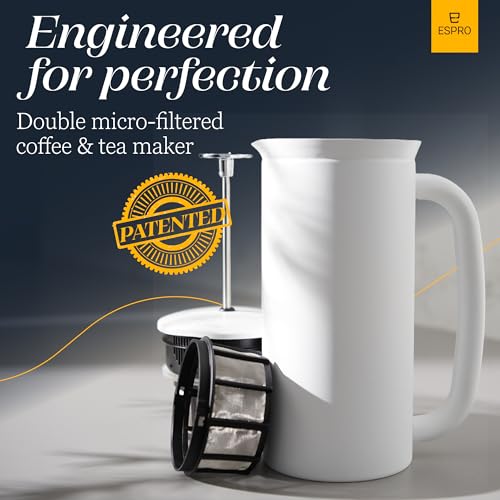 P7 French Press (18 oz / Matte White)