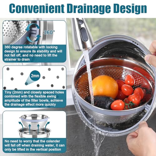 Mixing Bowls with Colander (4 Count)