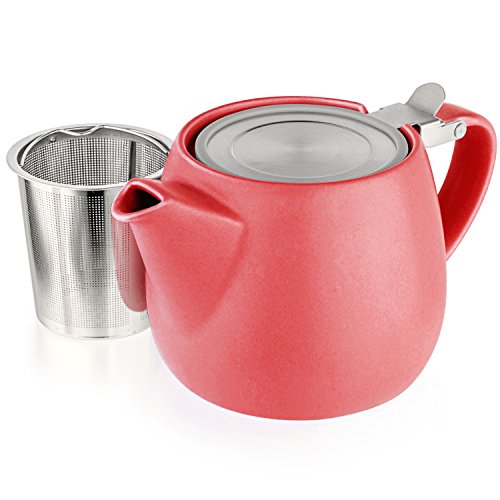 Pluto Porcelain Small Teapot Red (Red)