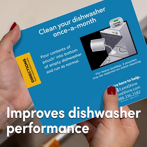 Natural Dishwasher Cleaner and Deodorizer (14.08 Ounce (Pack of 1))