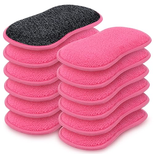Dish Sponge 12 PK (Pink)