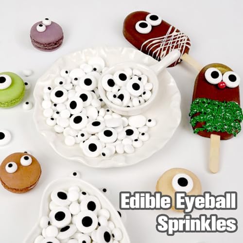 Edible Candy Eyeball Sprinkles (Eyeball Mix)