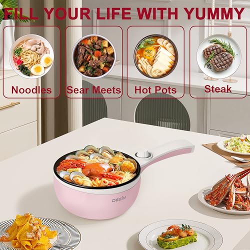 Electric Pot 1.5L Non (1.5 L (Without Steamer) / Pink)