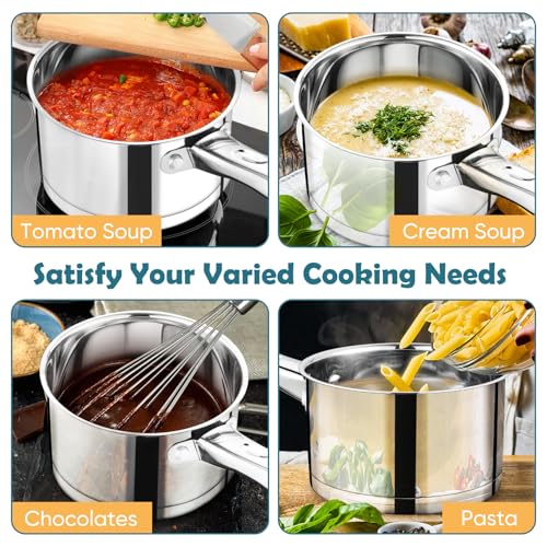 3 Qt Saucepan with Lid (3 Quarts)