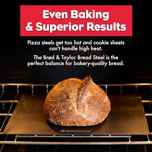 Bread Steel Original for Baking Bread & Cooking Pizza (Original, 14”x14”x0.1”)
