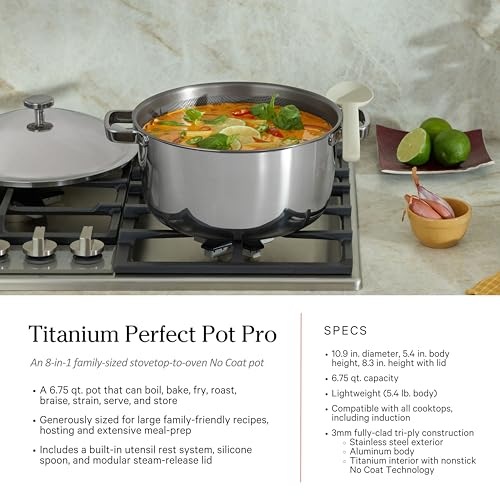 Titanium Pro Cookware Set (Chrome)